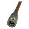 Huber Suhner RF Cable SMC (m) To PCB Mount 200mm