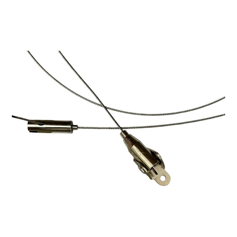 Adjustable Wire Rope Clamp Set Stainless Steel 1m 1.5mm