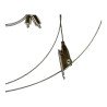 Adjustable Wire Rope Clamp Set Stainless Steel 1m 1.5mm
