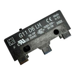 G11 D6 LH Momentary Snap Action Pushbutton Switch 16A 1HP 250Vac SPDT