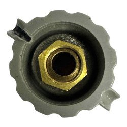 Grey Metric Knob ID:6mm OD:16.5mm L:15.5mm