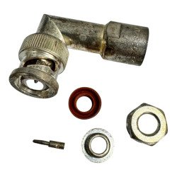 UG913/U Kings RF Connector Right Angle BNC(m) For RG55/U Cable