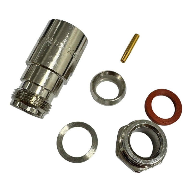 301011D Genex RF Connector Straight Plug N Type (m) RG8 RG9 Cable