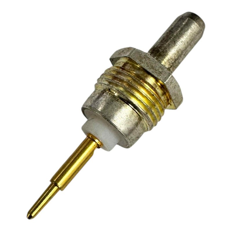 RF Connector Gold Contact Pin Crimp Screw Type For RG179/U 33x10mm