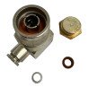 Automatic RF Connector Right Angle Plug N Type (m) For RG58 Cable