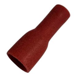 155-801-601 Insulation Sleeve PVC Red L:20.5mm