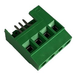 MDX154-5-DA Euroclamp Single Deck Terminal Block - Stackable Version - Pitch 5mm - 4 poles