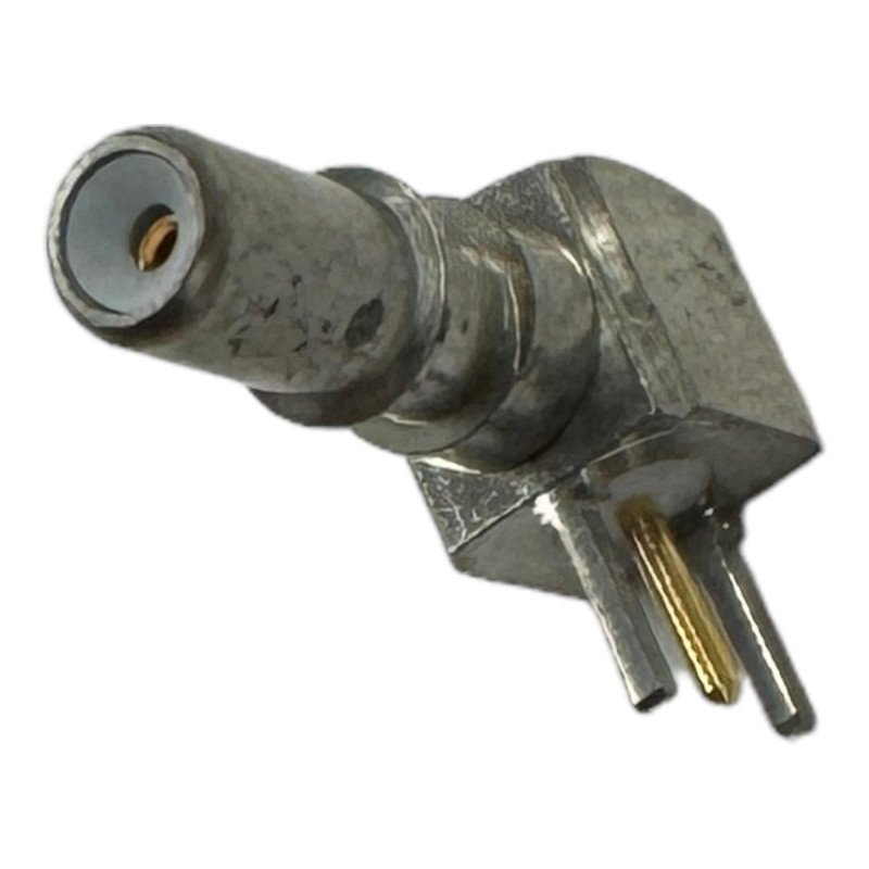 Connector Coaxial Right Angle Through Hole PCB Mount SMB Reverse Scoket