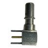 Connector Coaxial Right Angle Through Hole PCB Mount SMB Reverse Scoket