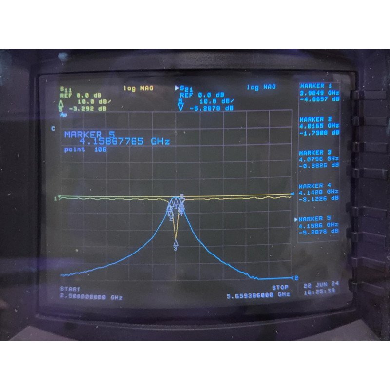 2FV30-4070.5/U28-0/0 K&L Microwave RF Filter Bandpass BPF 4070.5Mhz BW 28Mhz SMA