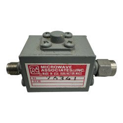 MA96341 Microwave Associates Coaxial Isolator 1000-1100Mhz Vswr -19db Isol -21db Loss 2.3db