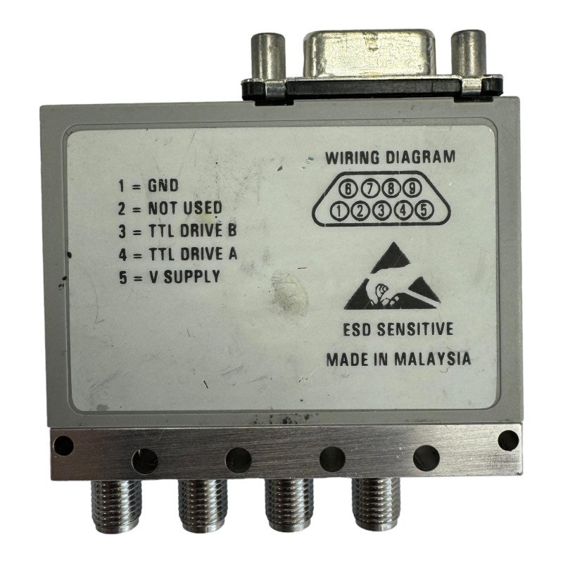 N1811TL Agilent Coaxial Switch 4 Port SMA 5Vdc DC-20Ghz