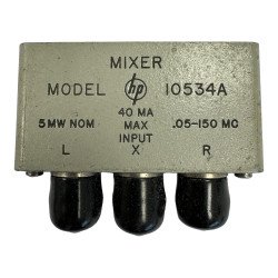 10534A HP RF Double Balanced Mixer 50 kHz to 150 MHz BNC