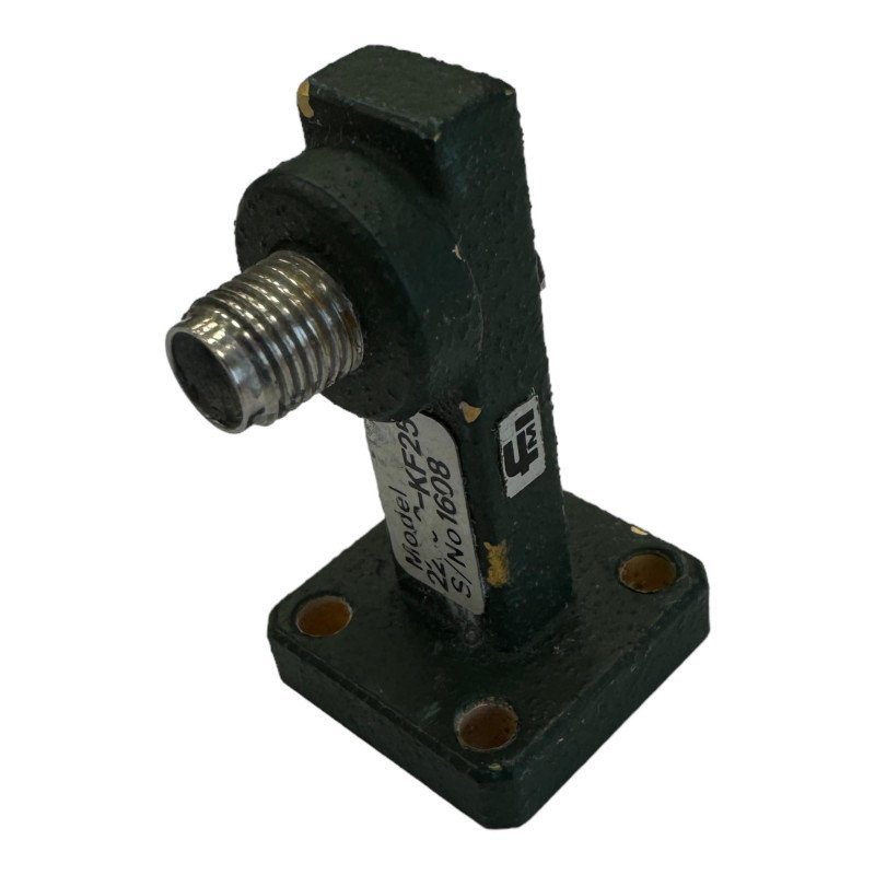 Flann Microwave Waveguide To Coaxial Adapter WR-28 - 2.92mm