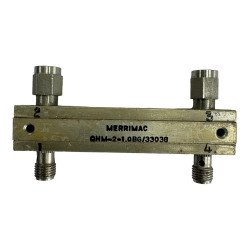 QHM-2-1.0 Merrimac Hybrid Coupler 1.0Mhz 3db 1W SMA