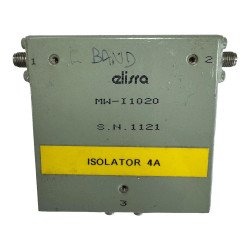 MW-I1020 Elisra Coaxial Isolator 1000-2000Mhz Loss: 0.5db Vswr -18db Isol -20db