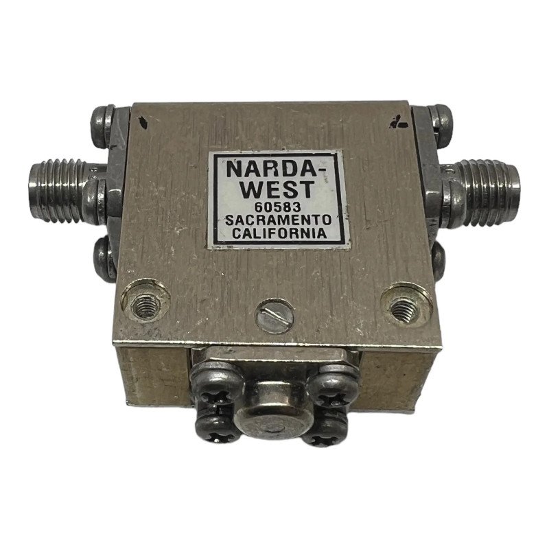 INA-3442 Narda Coaxial Isolator SMA 3400-4200Mhz Loss -0.5db Vswr -23db Isol -23db