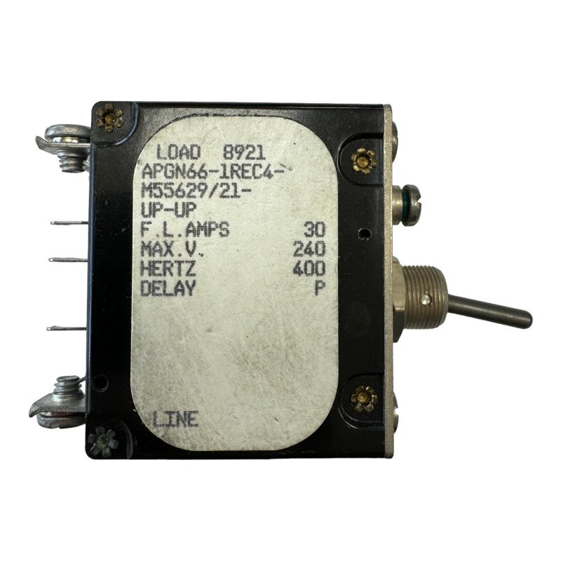 APGN66-1REC4-M55629/21 Airpax Circuit Breaker 30A 240V 400hz
