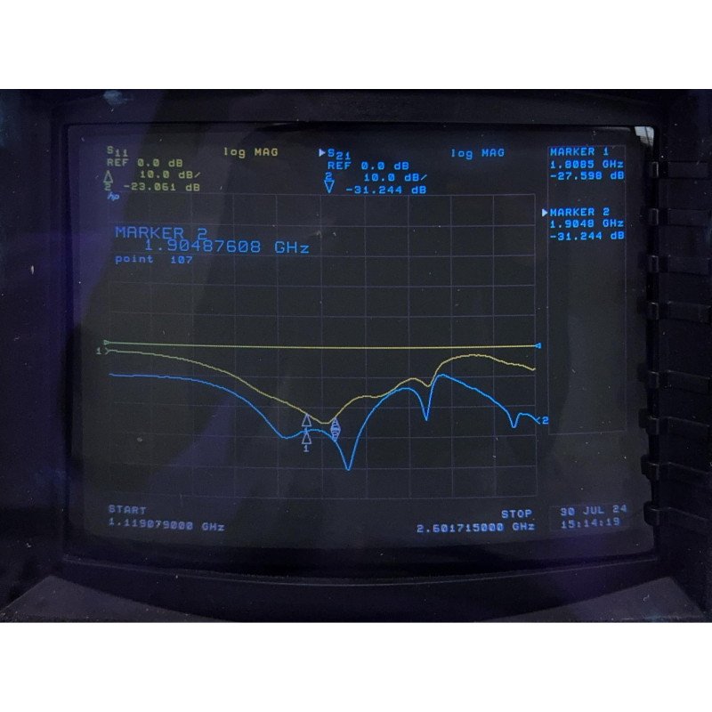 791775 Kathren Coaxial Isolator 1805-1880Mhz Loss: 1.5db Vswr -23db Isol -27db