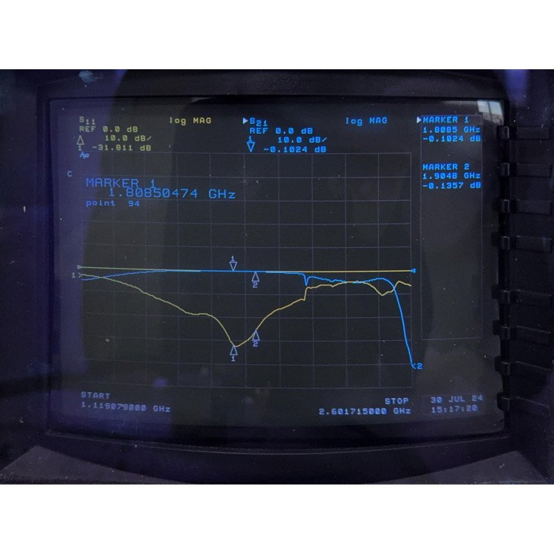 Celwave Coaxial Isolator 1805-1880Mhz Loss: 0.3db Vswr -29db Isol -29db SMA