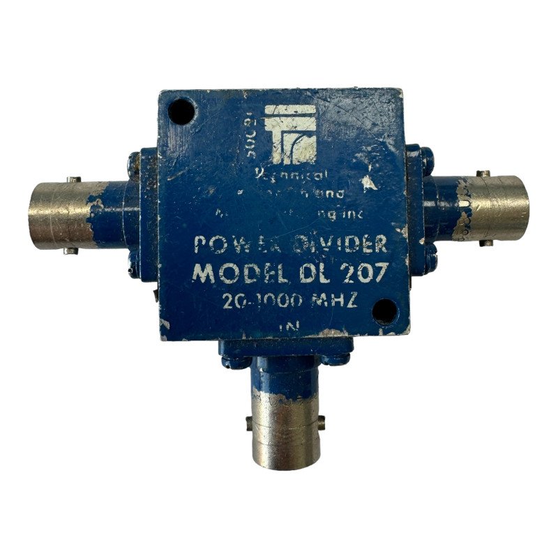 DL-207 Technical Research Coaxial Power Divider Combiner 2-Way BNC 20-1000Mhz