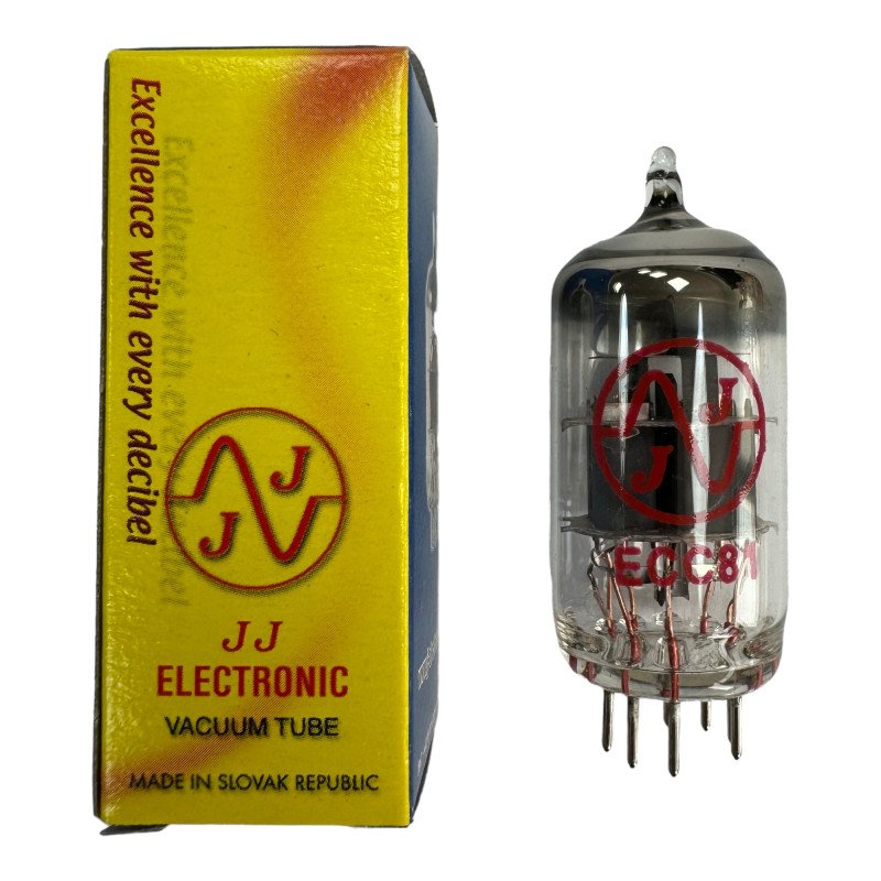 ECC81 12AT7 6201 JJ Electron Tube Valve R.F. Double Triode