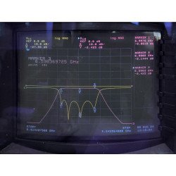 Waveguide Bandpass Filter WR-137 to SMA 6555-6600Mhz CF 6580Mhz