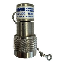 TRM-2001-M0-NNN-02 Midwest Microwave Dummy Load Coaxial Termination N Type (m) 50Ohm DC-18Ghz 5985-01-029-6568