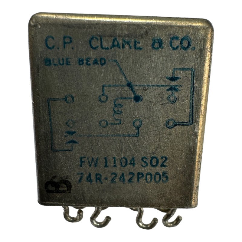 FW1104S02 74R-242P005 CP Clare Dry Electromagnetic Relay