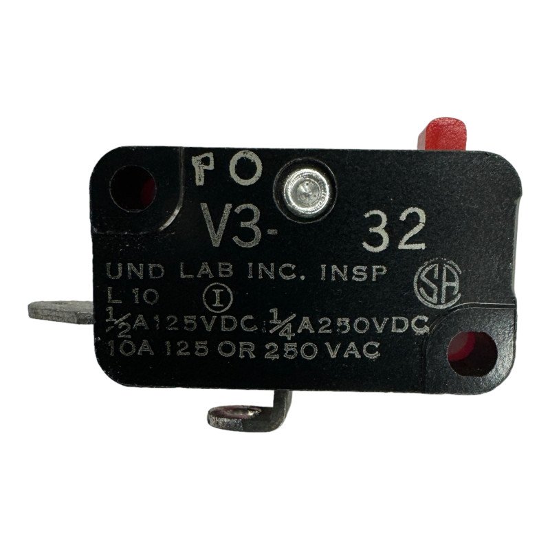V3-32 Micro Freeport Microswitch Control Switch Snap Action SPST 5930-00-256-8472
