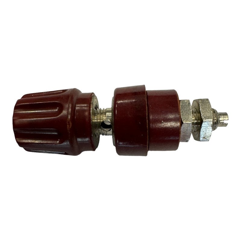 Terminal Post High Power Mil Spec Red 46x17mm