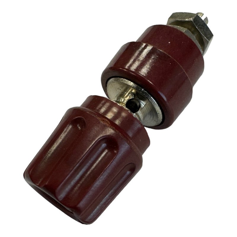 Terminal Post High Power Mil Spec Red 46x17mm