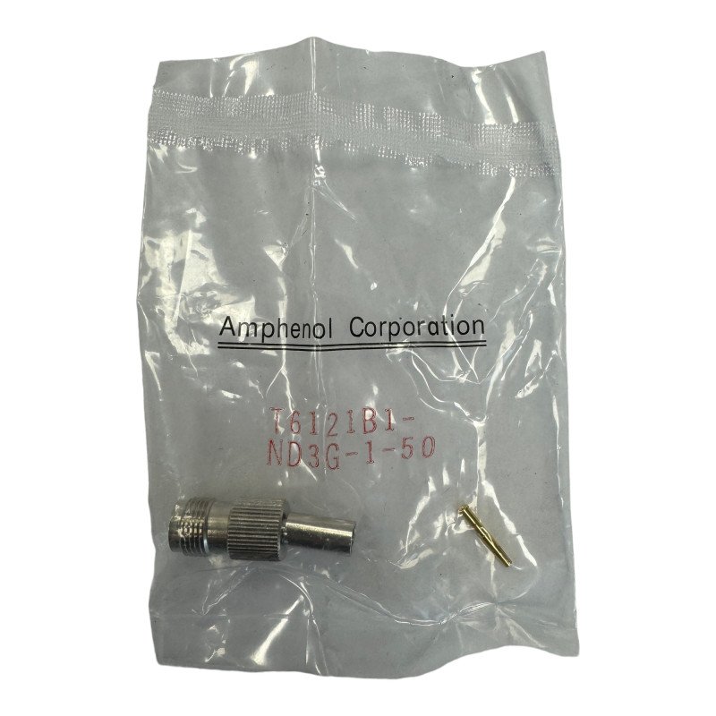 T6121B1-ND3G-1-50 Amphenol Coaxial Connector TNC(f) Crimp 50Ohms RG58