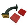Flann Microwave Waveguide H-Bend 90 Degree WR28 WR-28