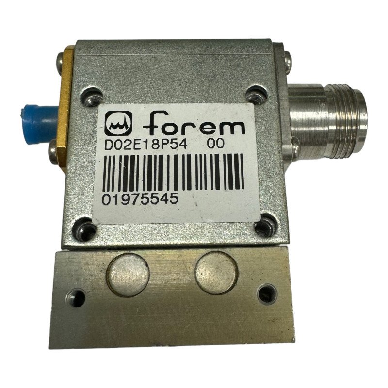 D02E18P54 Forem Coaxial Isolator 1750-1880Mhz Vswr -27db Isol -29db Loss 1db