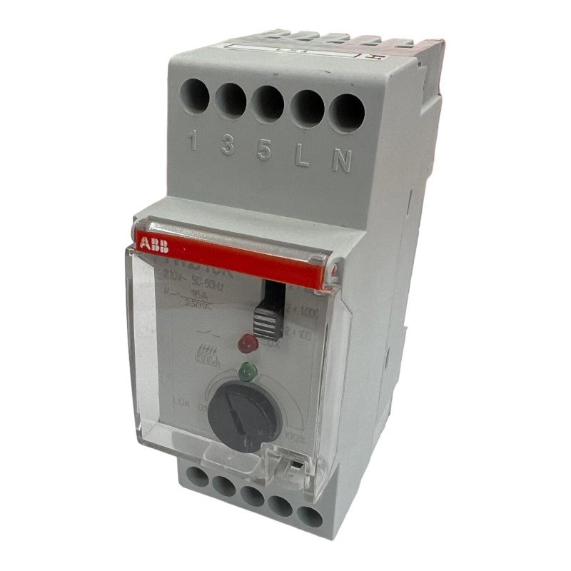 ABB TW2/10K Twilight Switch Adjustable 2-10.000LUX IP20 And External IP65 Sensor