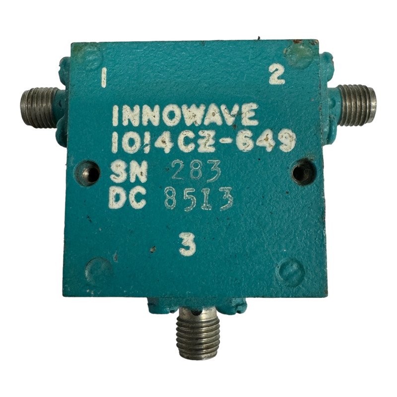 1014CZ-649 Innowave Coaxial Isolator 1200-1400Mhz Vswr -26db Isol -26db ...