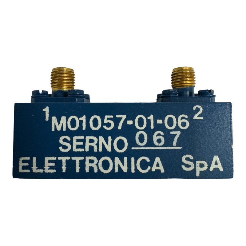 M01057-01-06 Elettronica Spa RF Coaxial Bandpass Filter 10600-14000Mhz SMA(f)