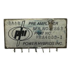 PHA4000-1 Power Hybrids VHF High Power Amplifier 30-400Mhz 5996-01-415-3901