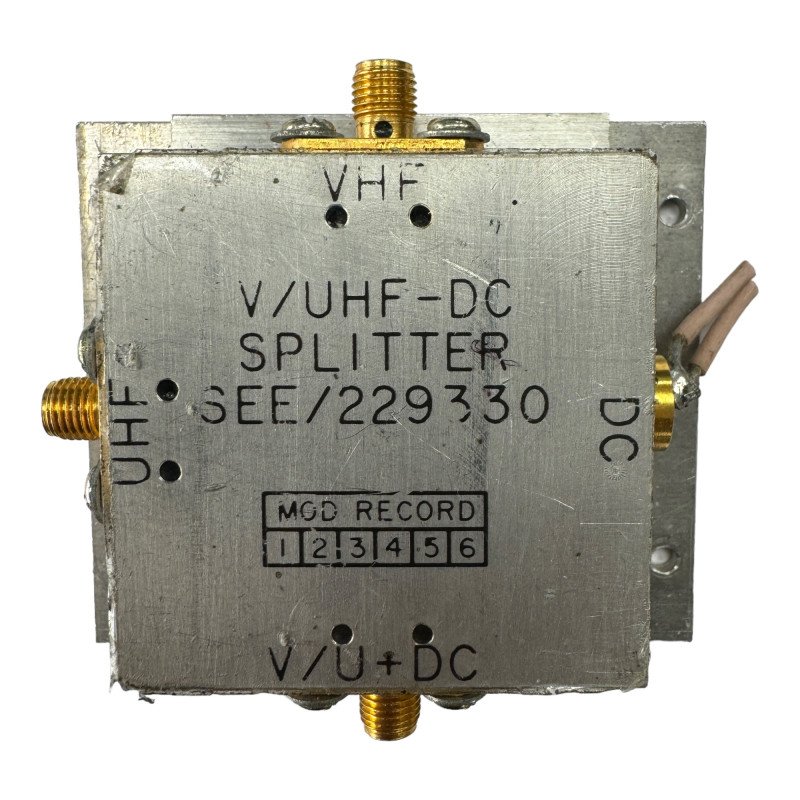 229330 DC Splitter VHF UHF DC Bias Tee SMA