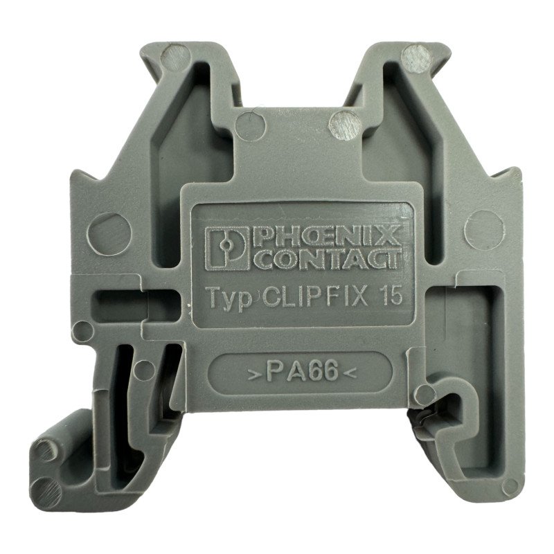 3022263 CLIPFIX 15 Phoenix Contact End Stop for Use with DIN Rail Terminal Blocks 5935-14-565-5965