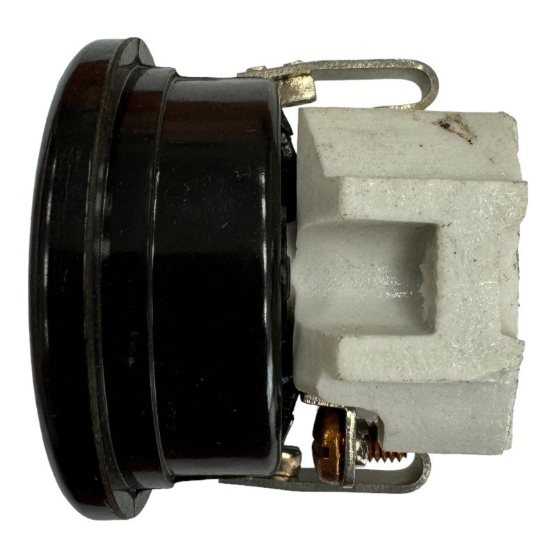 SEL Porcelain Ceramic Surface Mounted Socket EU Power Outlet Mil Spec