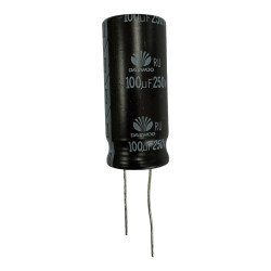 Daewoo Electrolytic Capacitor 100uf 250V 105c 40x18mm