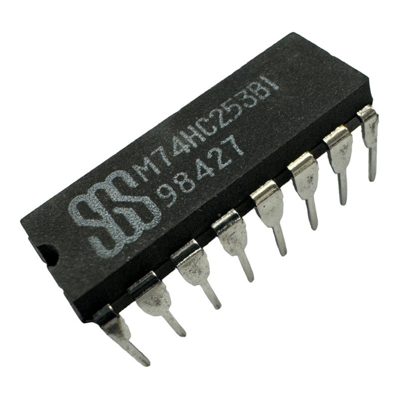 MC74HC253 B1 SGS Integrated Circuit Dual 4-lnput Data Selector/Multiplexer 5962-01-399-4516