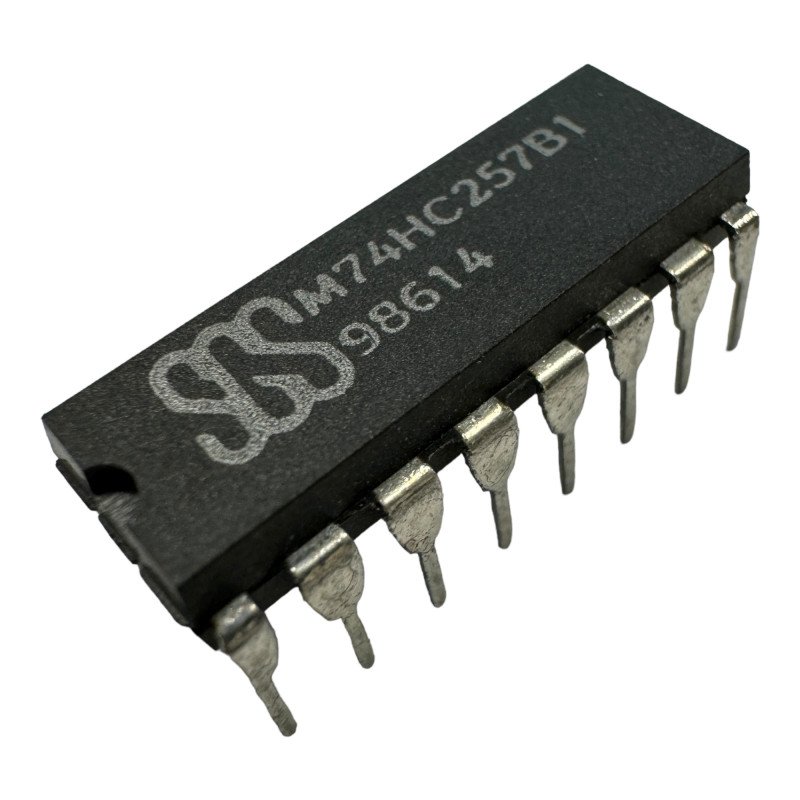 M74HC257 B1 SGS Integrated Circuit Quad 2 Channel Multiplexer (3-State)