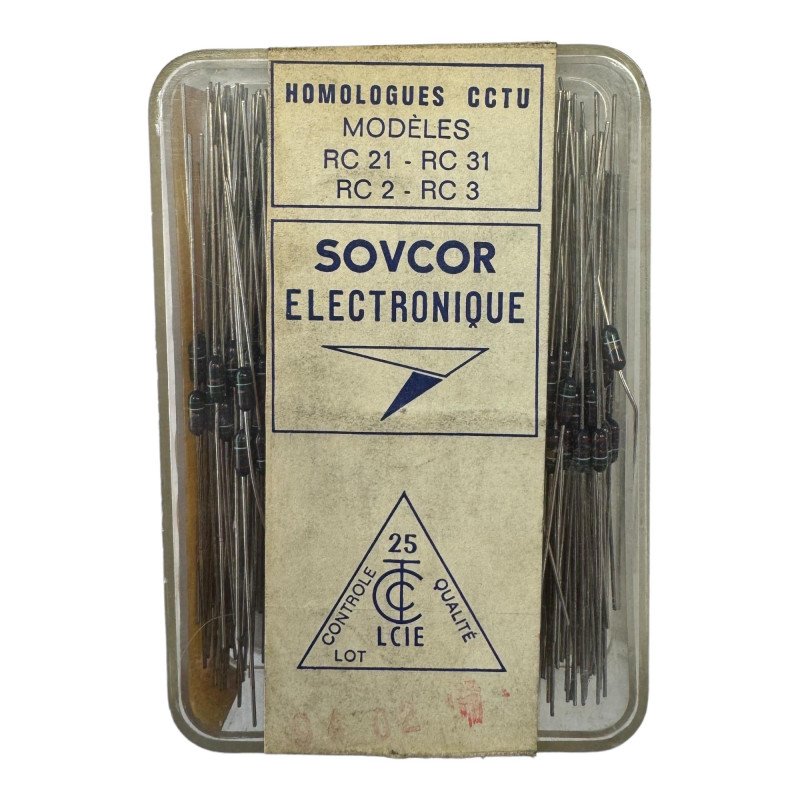 RC Sovcor High Precision Metal Film Resistor 5.9 kohms 5K9 1/4W 2% QTY:500