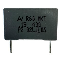 R60 Arcotronics MKT Film Capacitor Radial 0.15uf 150nf 400Vac 18x5x10mm