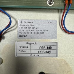 PEF-140 317.367 Hagenuk RF Filter Assembly F01-001-001-00A-Z1 5915-12-340-2856