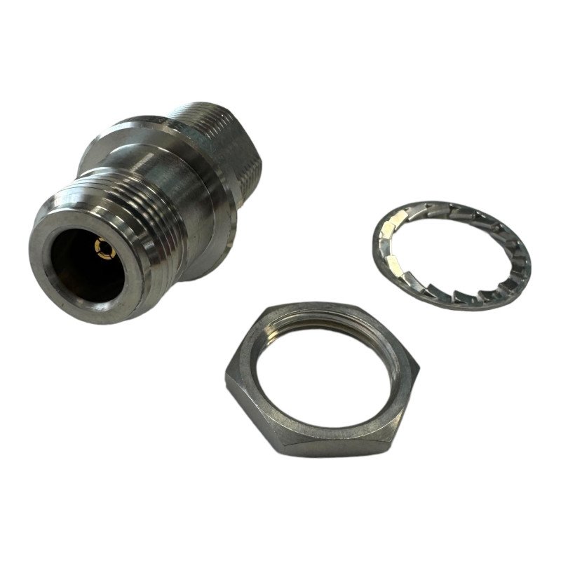 22N-50-0-3/133NE H&S Coaxial Connector N type (f) Panel Mount 11Ghz 5935-AA-007-0943