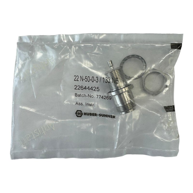 22N-50-0-3/133NE H&S Coaxial Connector N type (f) Panel Mount 11Ghz 5935-AA-007-0943